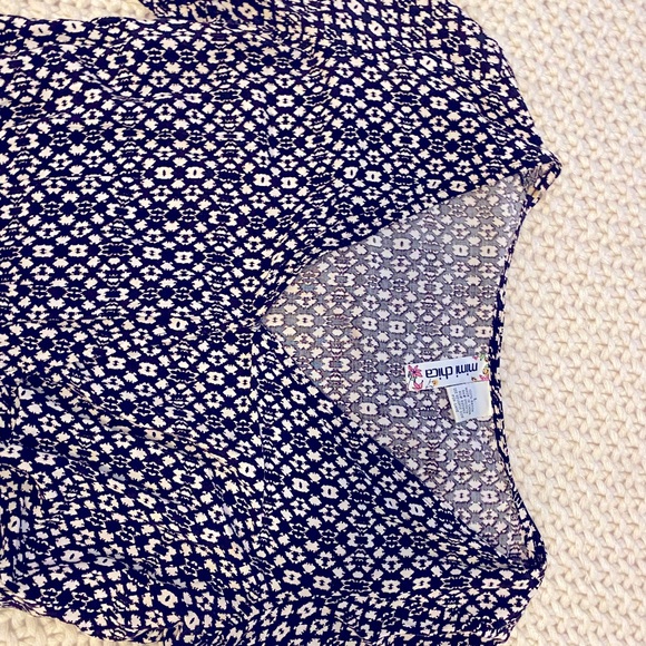 Mimi Chica print long sleeve romper size Large - Picture 3 of 6